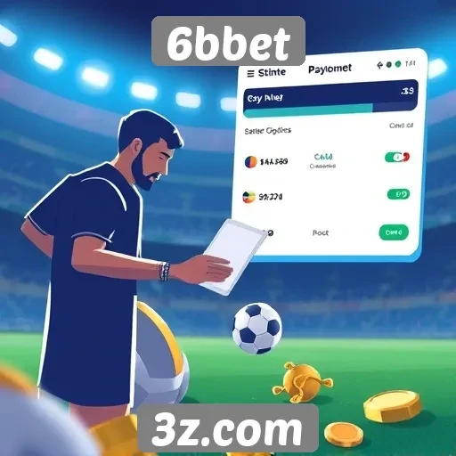 Opções de pagamento disponíveis no 6bbet